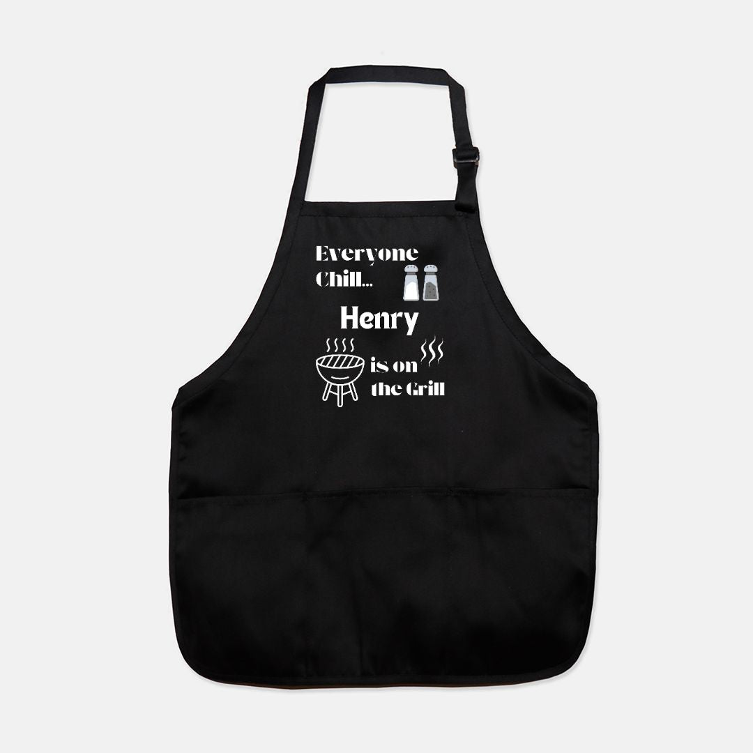 Personalized Grilling Apron 2
