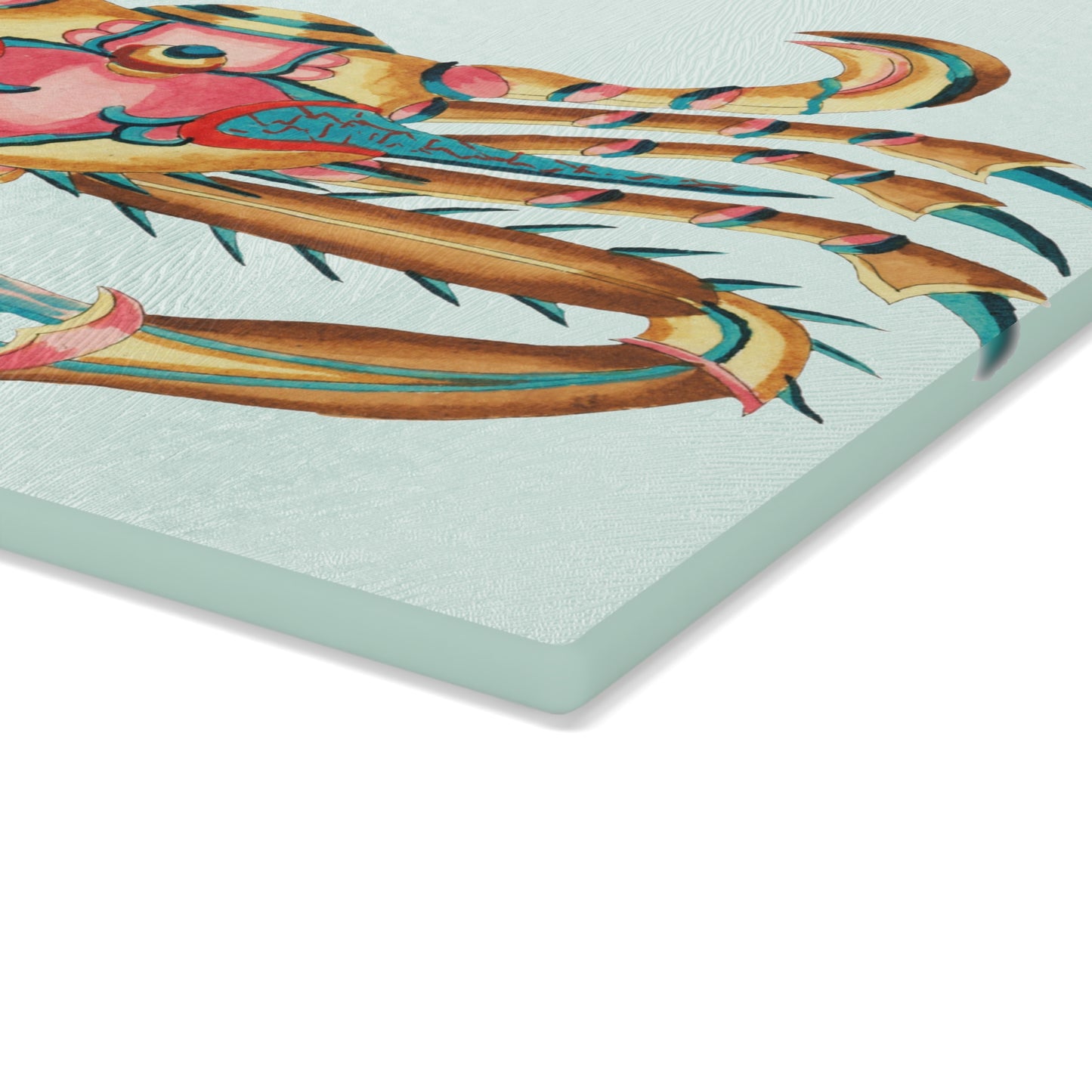 The Crab Glass Cutting Board