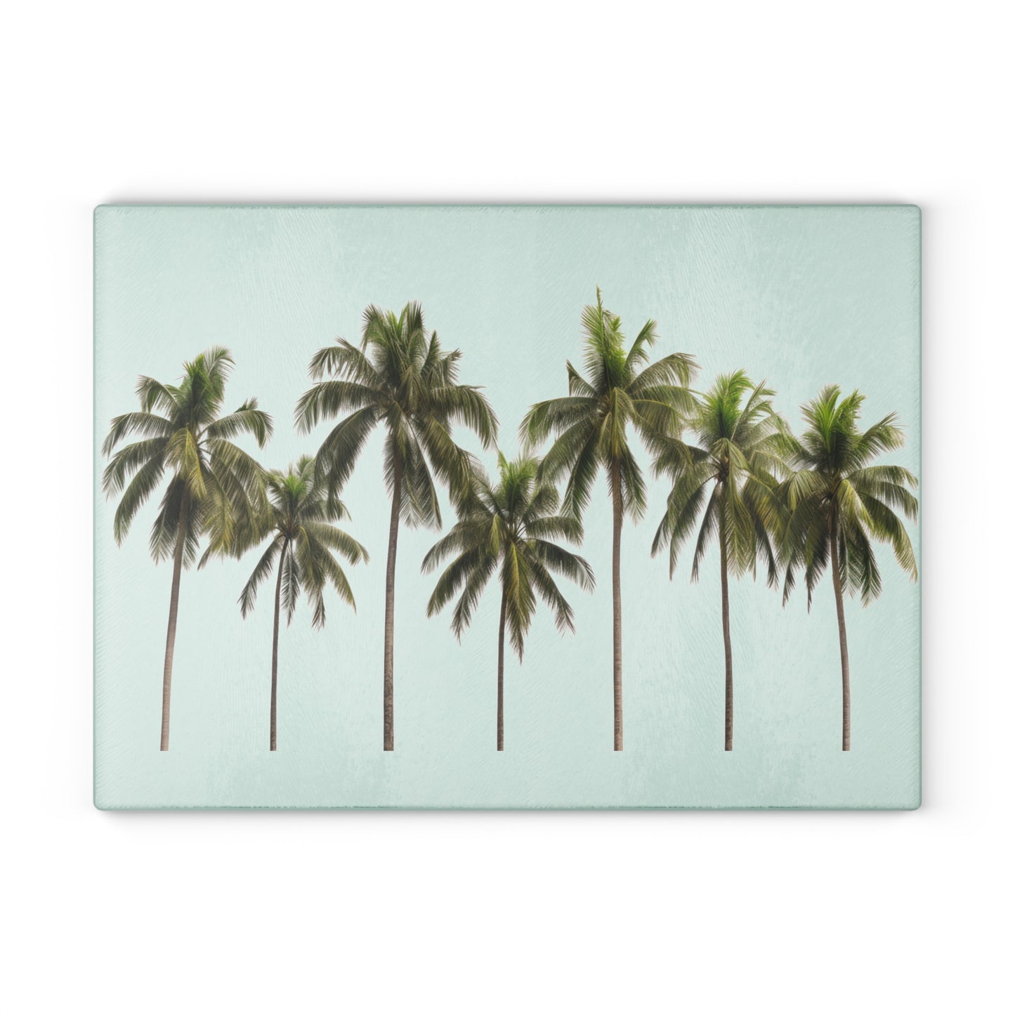 The Palms Glass Cutting Board