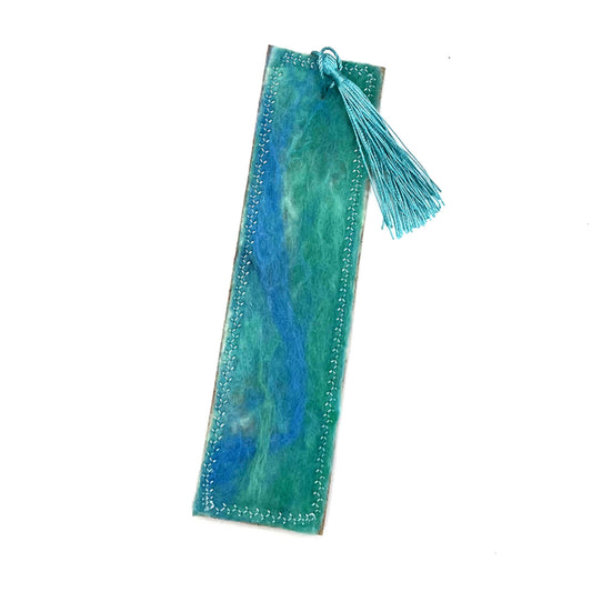 Felted and Cork Bookmark