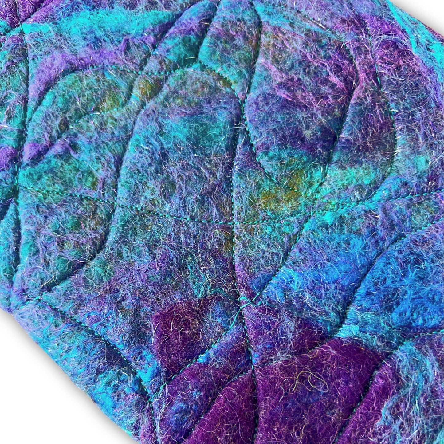 Felted Journal - Purple and Blue