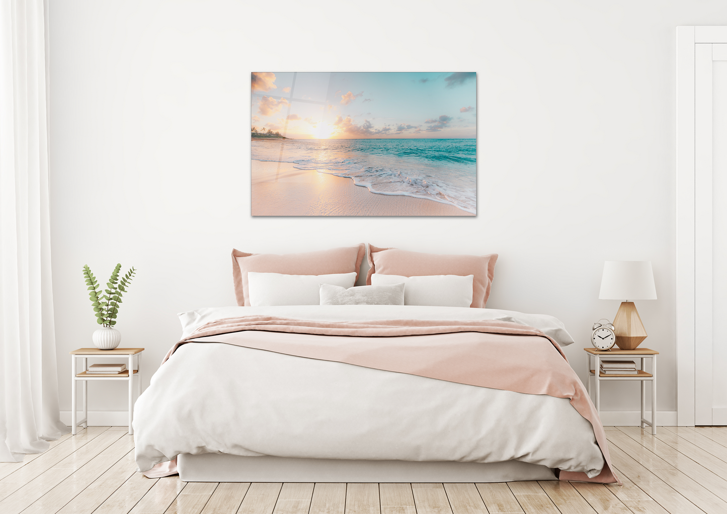 Sea & Waves Glass Wall Art