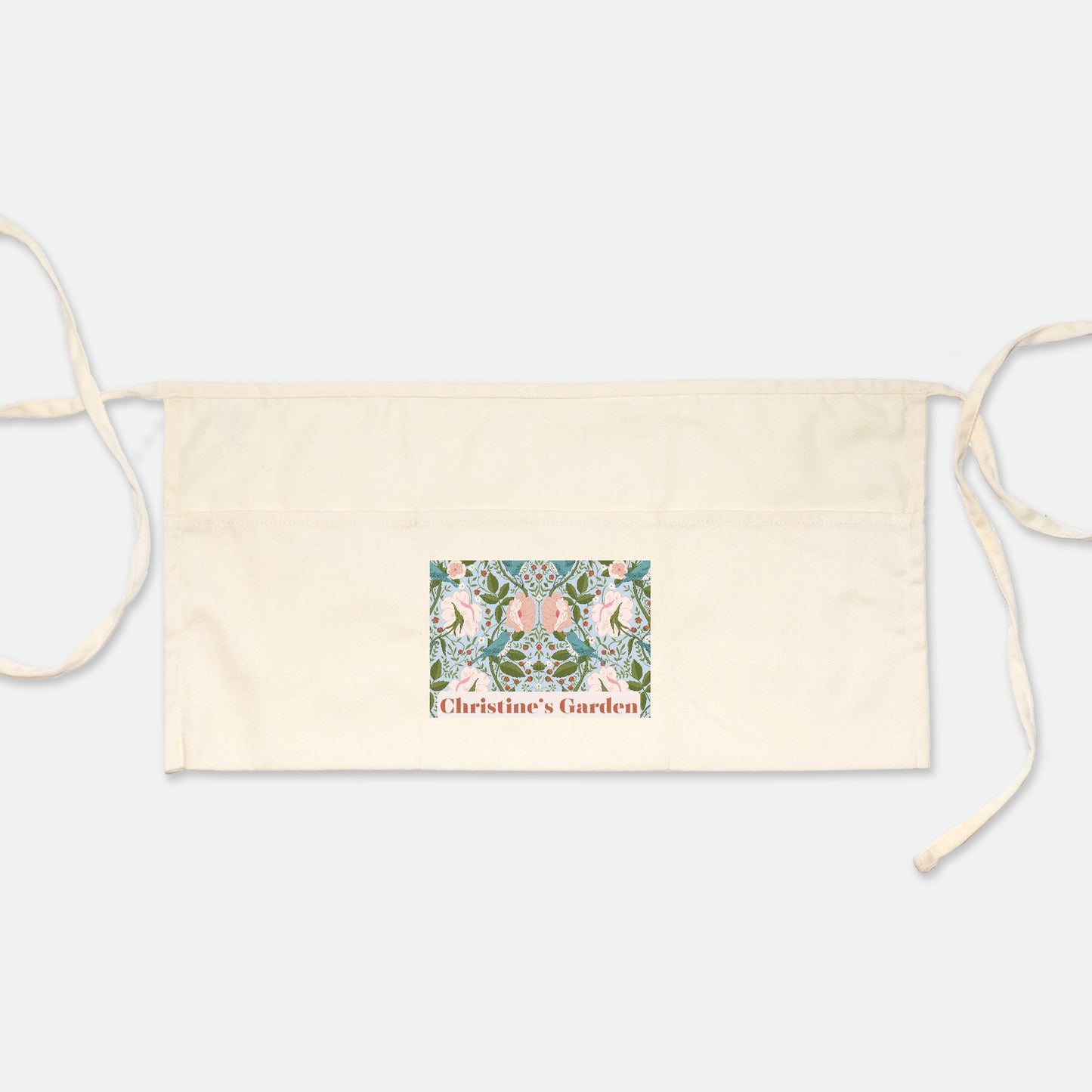 Personalized Cottagecore William Morris Style Gardener Apron