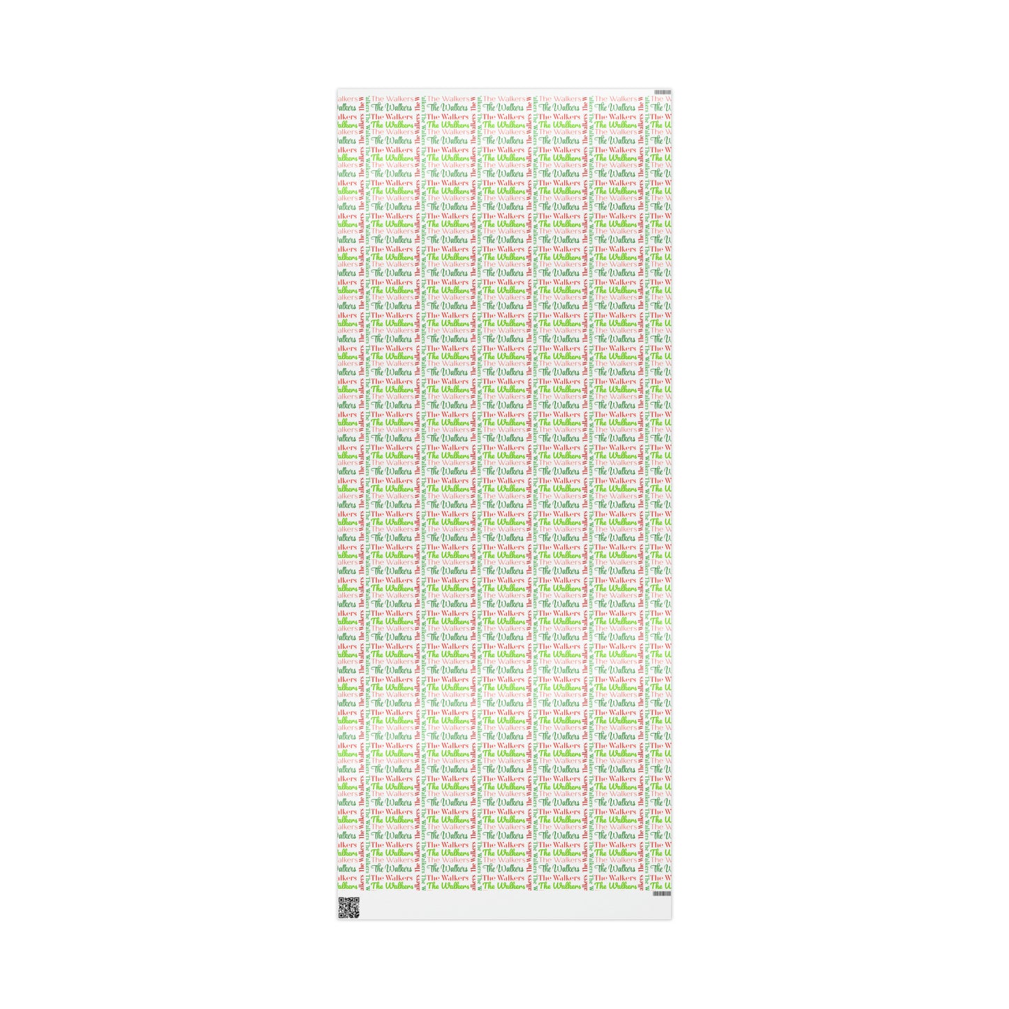 Personalized Name Wrapping Paper- Holiday