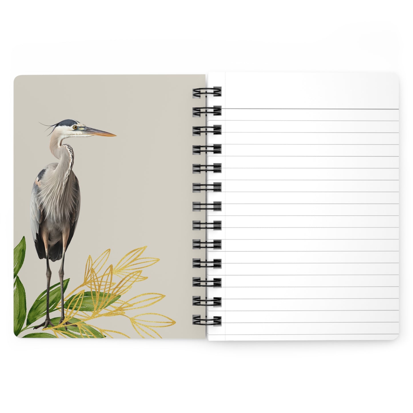 Heron Spiral Bound Journal