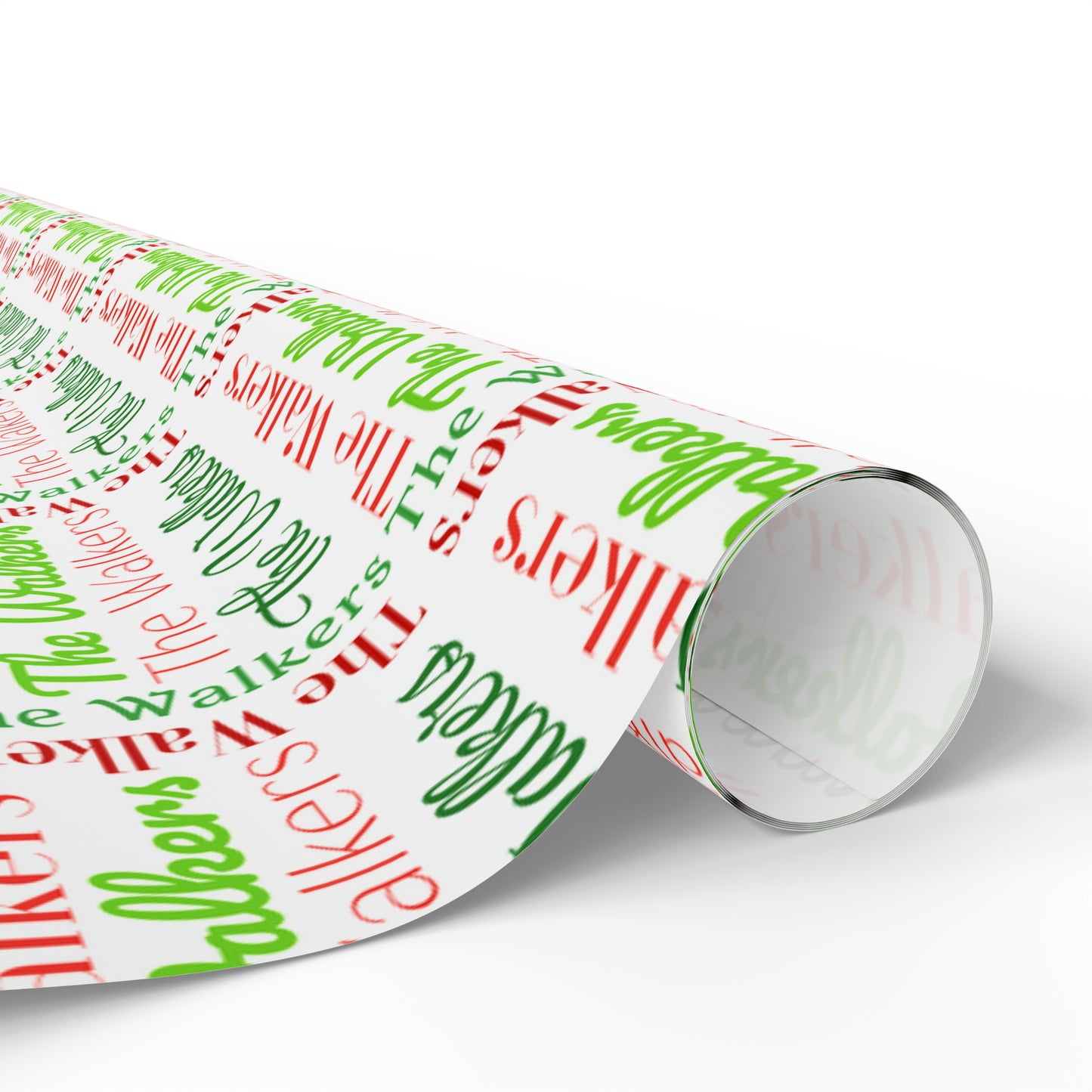 Personalized Name Wrapping Paper- Holiday