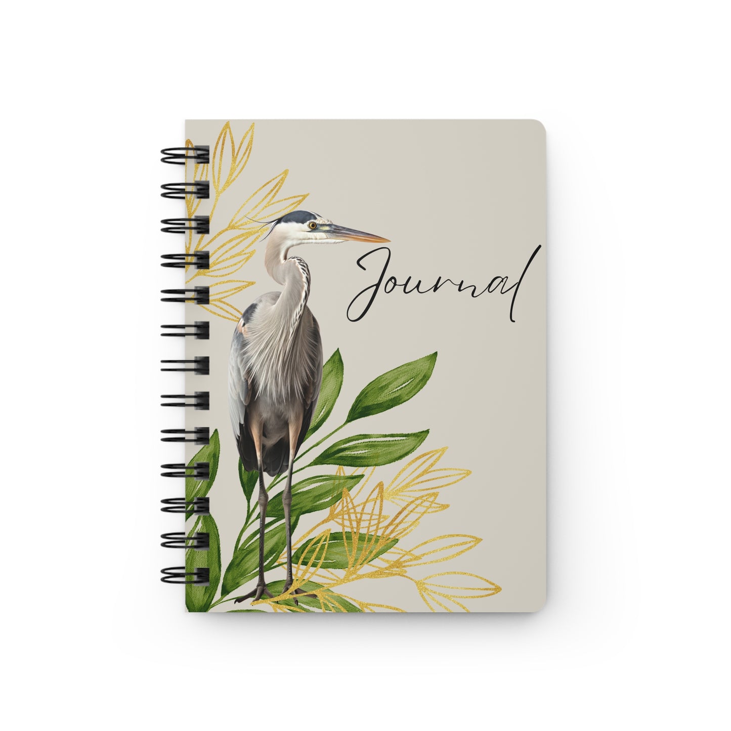 Heron Spiral Bound Journal