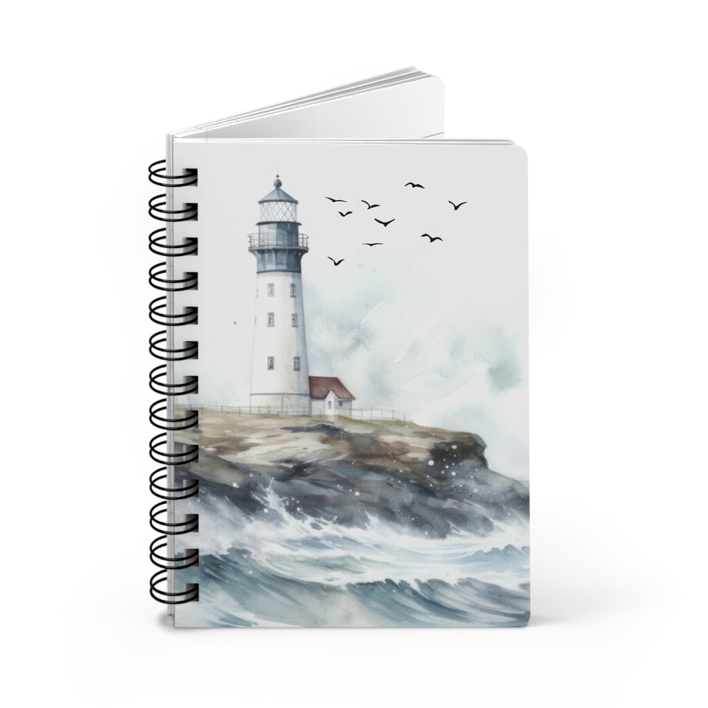 Lighthouse Spiral Bound Journal