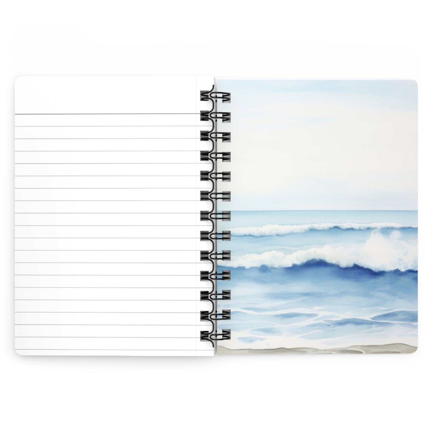 Tropical Beach Spiral Bound Journal