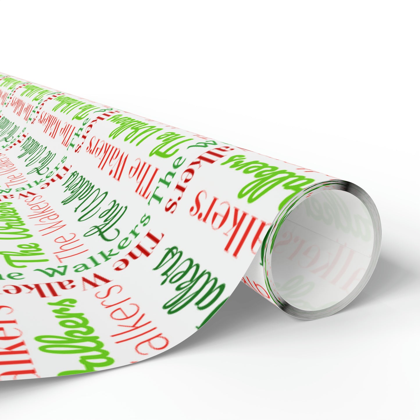 Personalized Name Wrapping Paper- Holiday