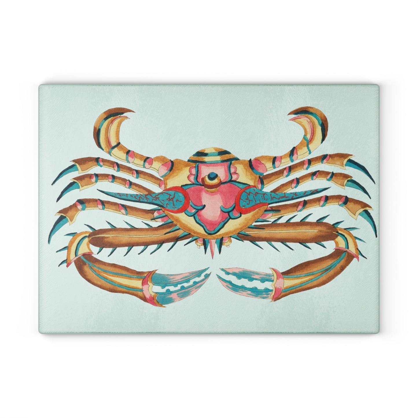 The Crab Glass Cutting Board