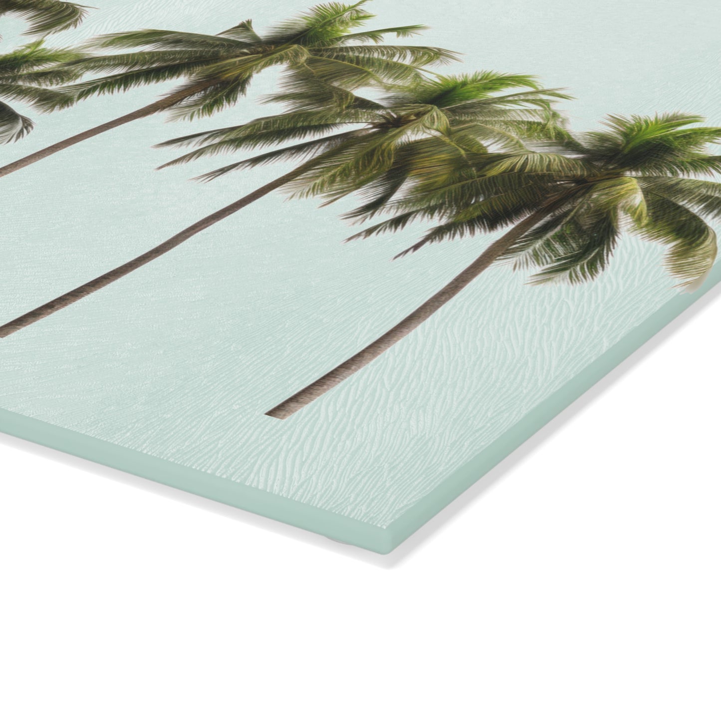 The Palms Glass Cutting Board