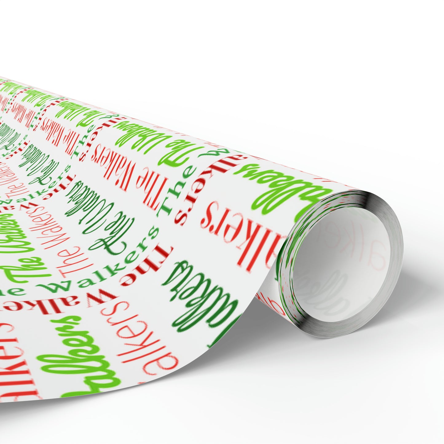 Personalized Name Wrapping Paper- Holiday