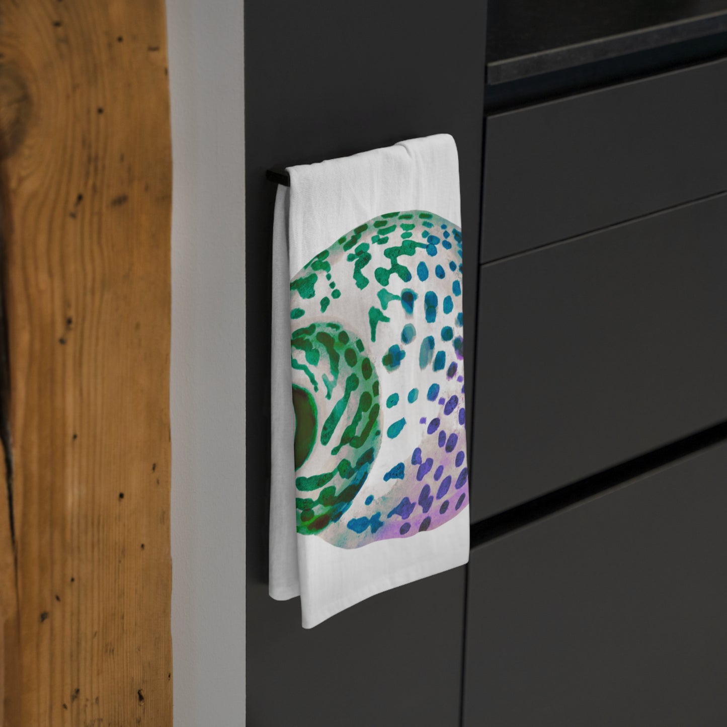 Colorful Shell Tea Towel