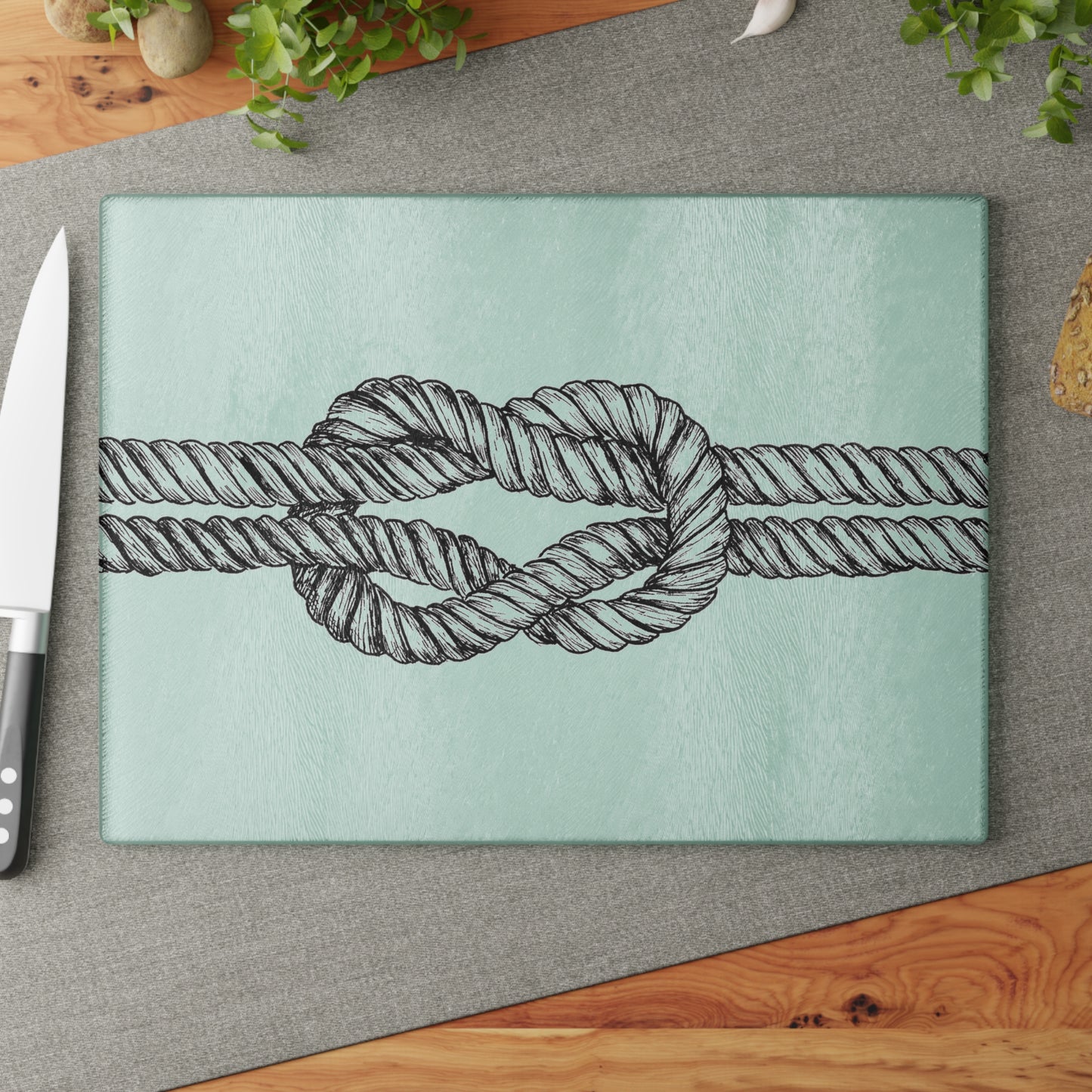 The Knot Glass Cutting Board