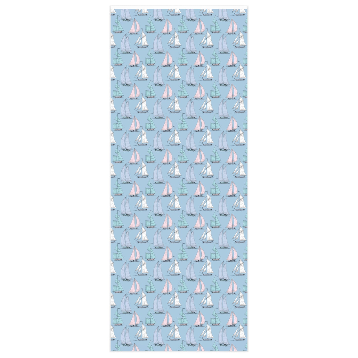 Sailboat Nautical Wrapping Paper