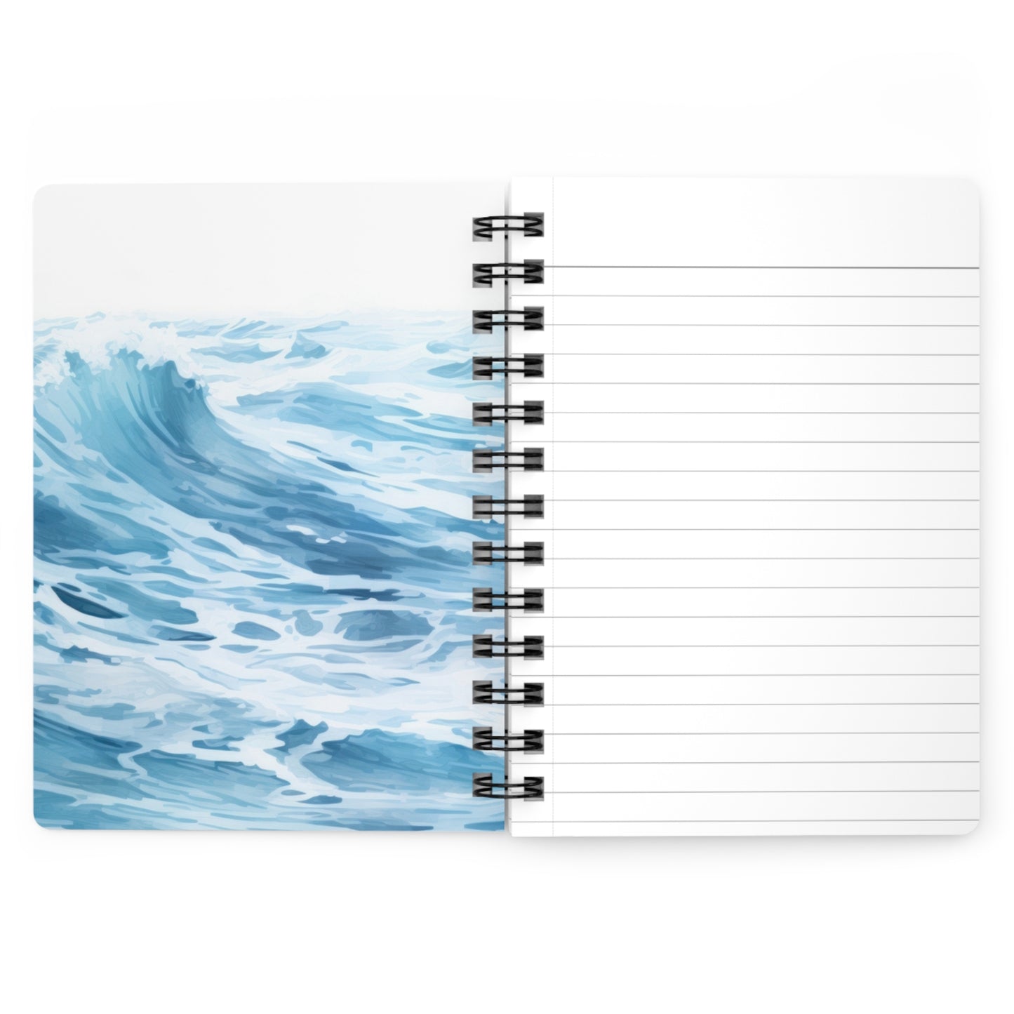 Majestic Waves Spiral Bound Journal