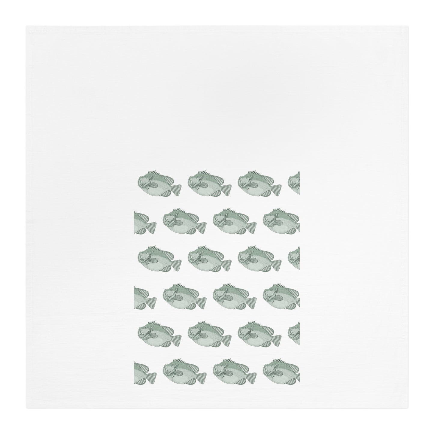 Green Fish Tea & Dish Towel