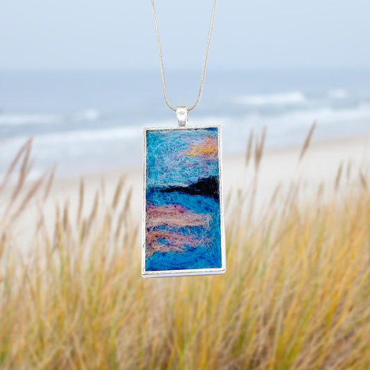 Felted Necklace - Island Time