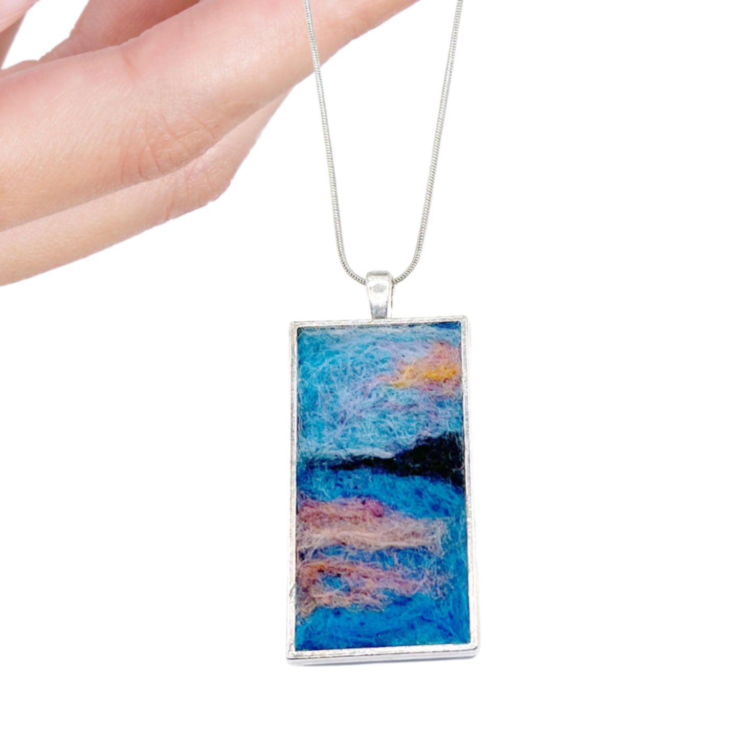 Felted Necklace - Island Time